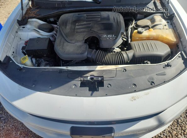 2C3CDXBG6KH709829 2019 DODGE CHARGER White Սալոնի հետևի տեսք