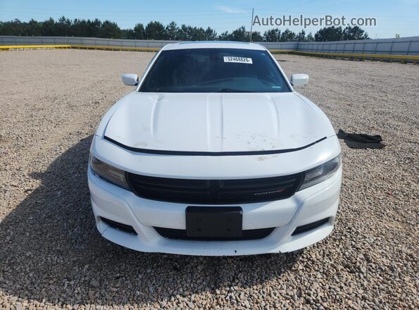 2C3CDXBG6KH709829 2019 DODGE CHARGER White Դիմացի տեսք