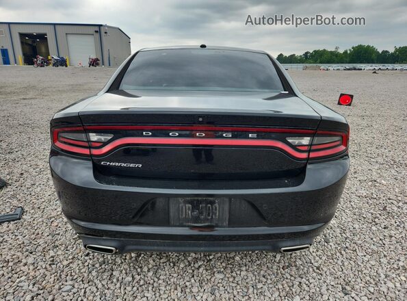 2C3CDXBG6KH713069 2019 DODGE CHARGER Black Rear view