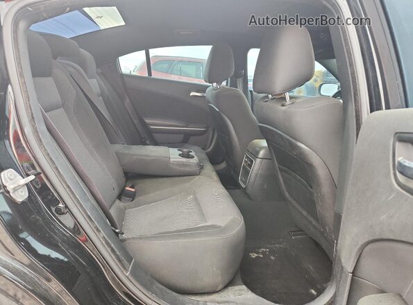 2C3CDXBG6KH713069 2019 DODGE CHARGER Black Rear seats view