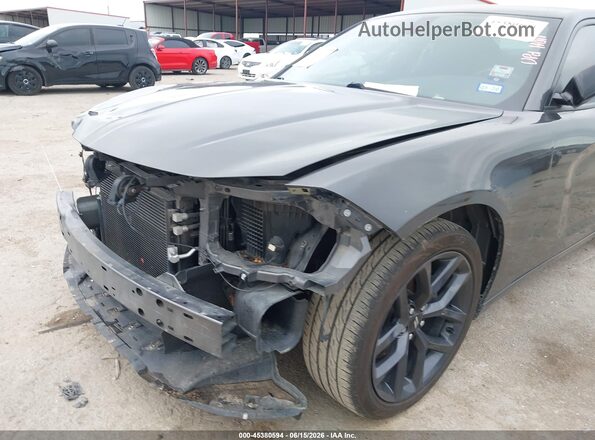 2C3CDXBG6KH734634 2019 DODGE CHARGER Серый Вид спереди