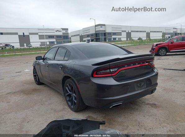 2C3CDXBG6KH734634 2019 DODGE CHARGER Серый Задняя левая четверть