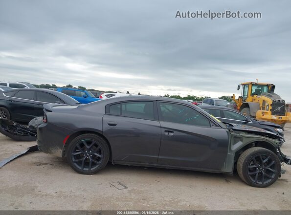 2C3CDXBG6KH734634 2019 DODGE CHARGER Серый Вид задней части салона