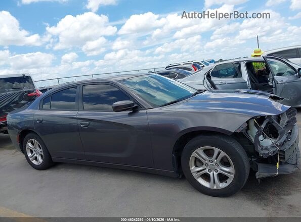2C3CDXBG6KH741972 2019 DODGE CHARGER Gray Панорамний вид салону 360°