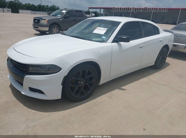 2C3CDXBG6LH176544 2020 DODGE CHARGER White Передня ліва чверть