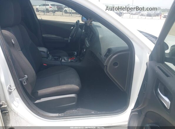 2C3CDXBG6LH176544 2020 DODGE CHARGER White Вид салону спереду