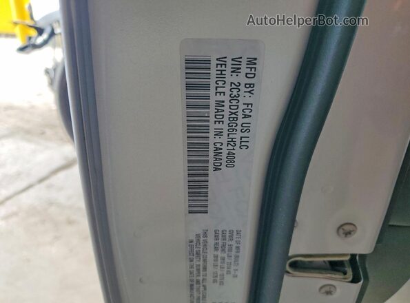 2C3CDXBG6LH214080 2020 DODGE CHARGER Silver ძრავის განყოფილების ხედი