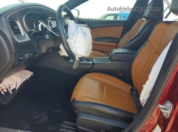 2C3CDXBG6LH220249 2020 DODGE CHARGER Burgundy Vista interior delantera