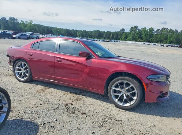 2C3CDXBG6LH220249 2020 DODGE CHARGER Burgundy Delantero derecho