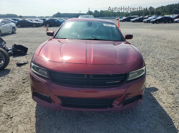 2C3CDXBG6LH220249 2020 DODGE CHARGER Burgundy Vista frontal