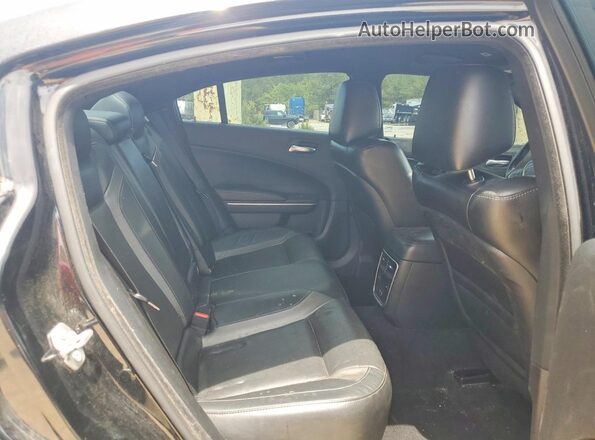 2C3CDXBG6MH632365 2021 DODGE CHARGER Black Rear seats view