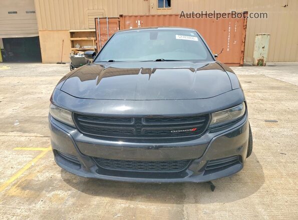 2C3CDXBG6MH632365 2021 DODGE CHARGER Black Front view
