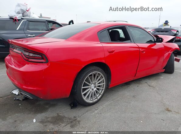 2C3CDXBG6NH196845 2022 DODGE CHARGER Красный Задняя правая четверть