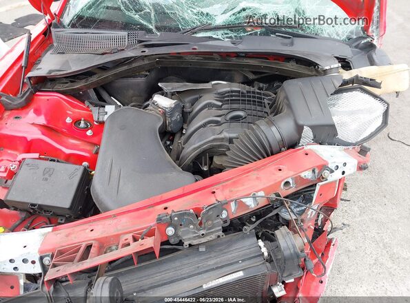 2C3CDXBG6NH196845 2022 DODGE CHARGER Красный Вид сзади