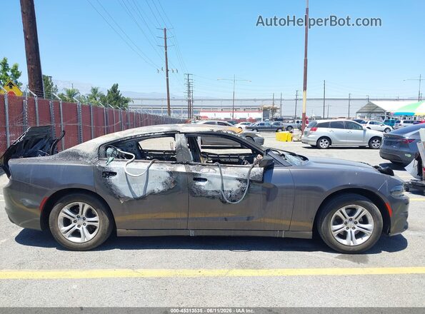 2C3CDXBG6NH217306 2022 DODGE CHARGER Gray ხელსაწყოთა პანელის ხედი