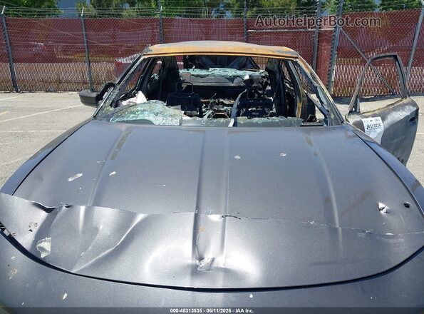 2C3CDXBG6NH217306 2022 DODGE CHARGER Gray უკანა ხედი