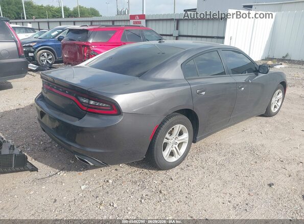 2C3CDXBG6NH258874 2022 DODGE CHARGER Gray Задня права чверть