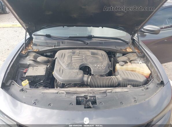 2C3CDXBG6NH258874 2022 DODGE CHARGER Gray Вид ззаду