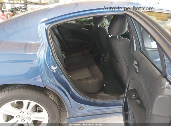 2C3CDXBG6PH640194 2023 DODGE CHARGER Blue VIN კოდის სტიკერის ხედი