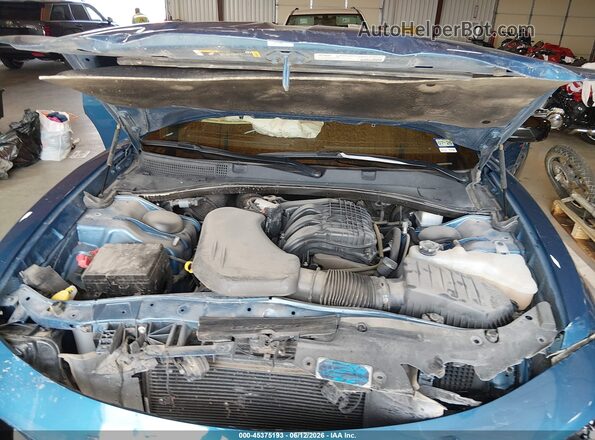 2C3CDXBG6PH640194 2023 DODGE CHARGER Blue უკანა ხედი
