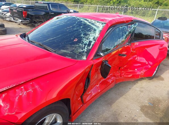 2C3CDXBG6PH690769 2023 DODGE CHARGER Red Widok z przodu