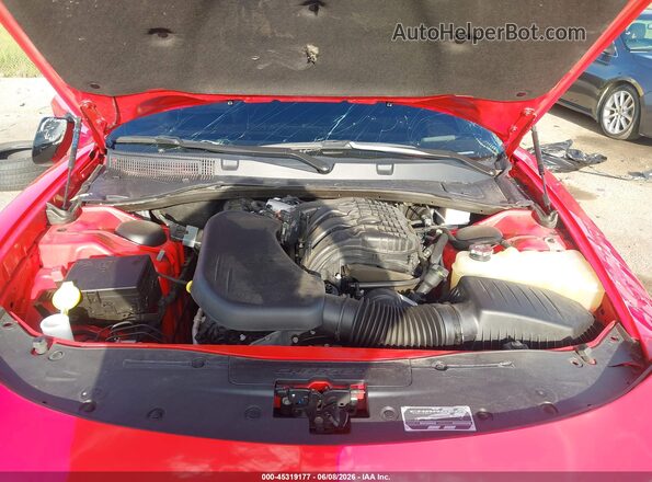 2C3CDXBG6PH690769 2023 DODGE CHARGER Red Widok z tyłu