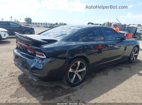 2C3CDXBG7HH642196 2017 DODGE CHARGER Серый Задняя правая четверть