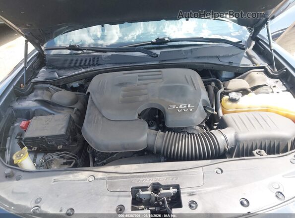 2C3CDXBG7HH642196 2017 DODGE CHARGER Серый Вид сзади