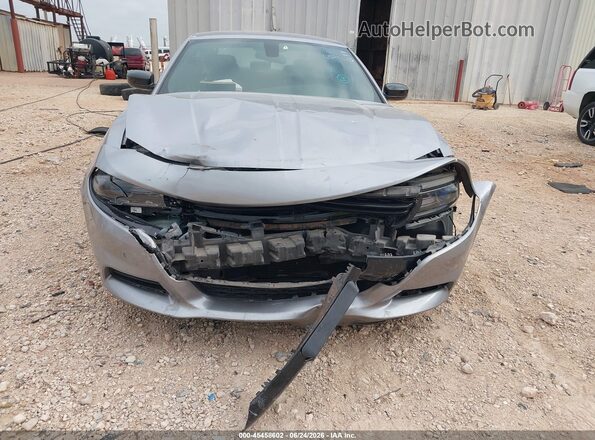 2C3CDXBG7JH151049 2018 DODGE CHARGER Silver Front view