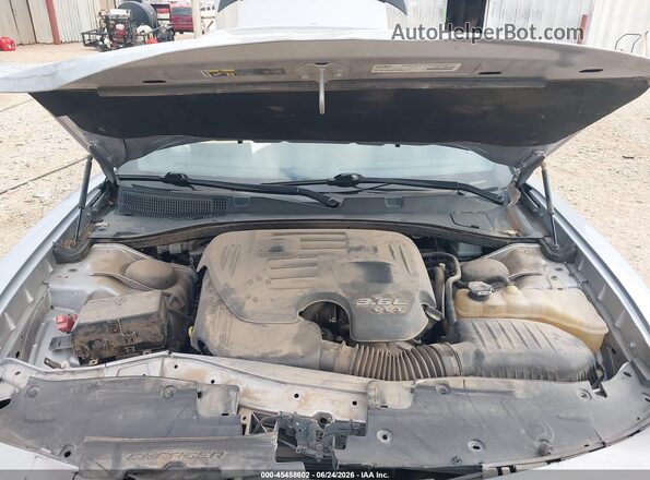 2C3CDXBG7JH151049 2018 DODGE CHARGER Silver Rear view