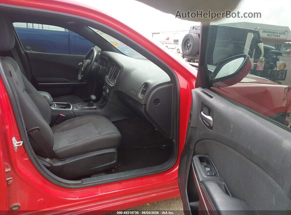 2C3CDXBG7JH180535 2018 DODGE CHARGER Red Front interior view