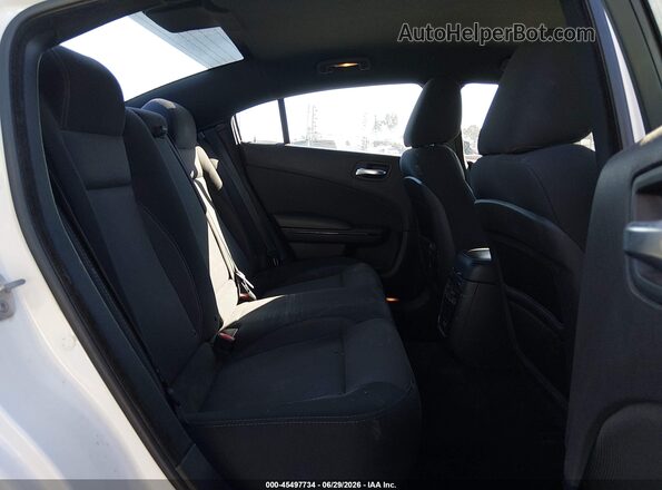 2C3CDXBG7JH307090 2018 DODGE CHARGER White Вид наклейки з VIN-кодом