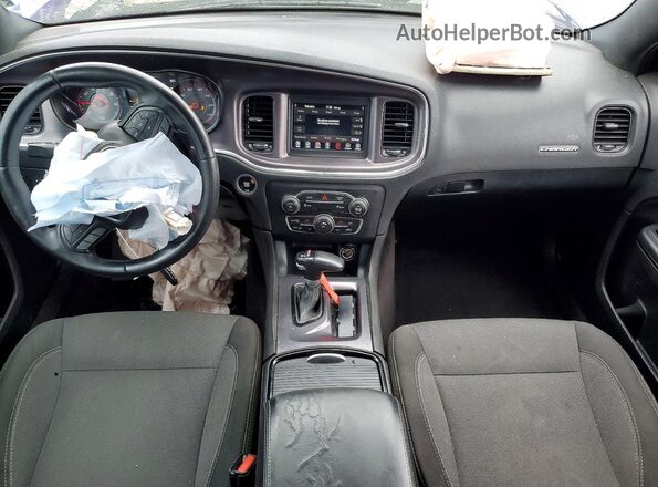 2C3CDXBG7JH337142 2018 DODGE CHARGER Purple Вид панелі приладів