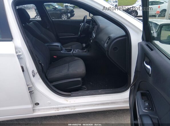 2C3CDXBG7KH674542 2019 DODGE CHARGER White Vista interior delantera
