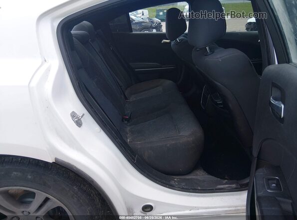 2C3CDXBG7KH674542 2019 DODGE CHARGER White Vista de la etiqueta del VIN