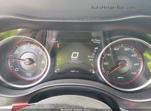 2C3CDXBG7KH674542 2019 DODGE CHARGER White Vista de los asientos traseros