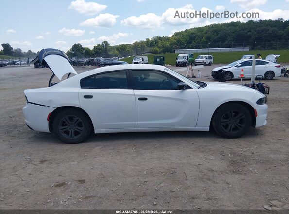 2C3CDXBG7KH674542 2019 DODGE CHARGER White Vista interior trasera