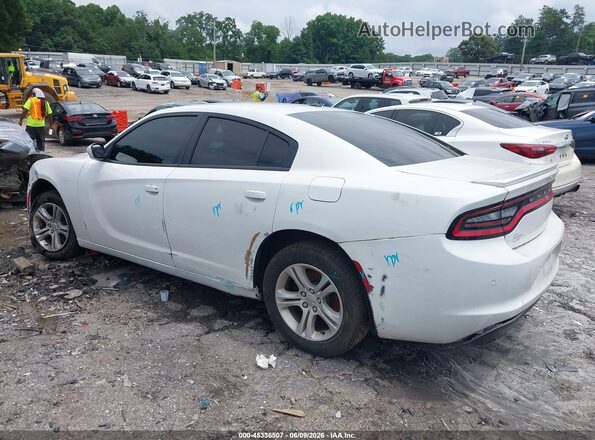 2C3CDXBG7KH725330 2019 DODGE CHARGER Белый Задняя левая четверть