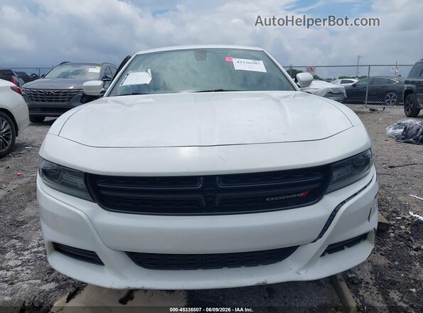 2C3CDXBG7KH725330 2019 DODGE CHARGER Белый Вид щитка приборов