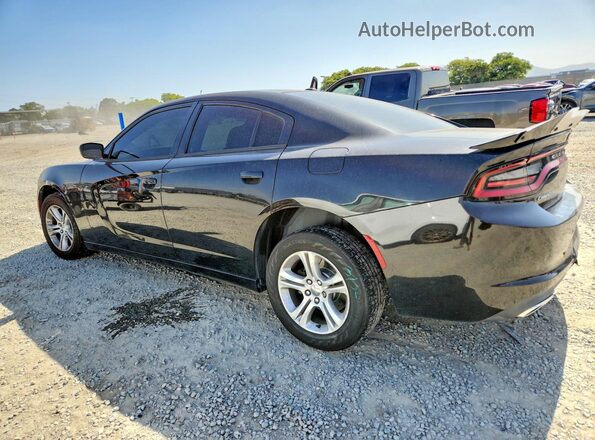 2C3CDXBG7LH124016 2020 DODGE CHARGER Black Задня ліва чверть