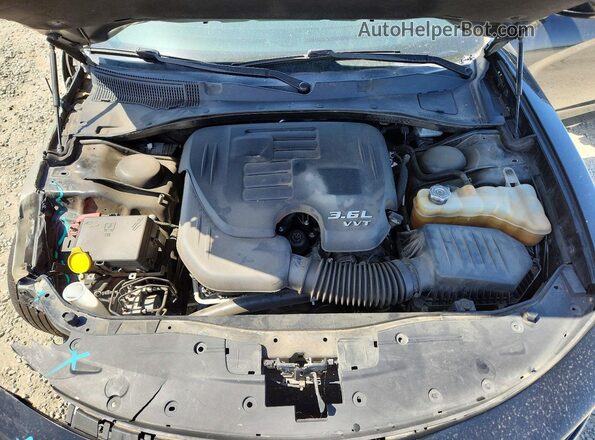 2C3CDXBG7LH124016 2020 DODGE CHARGER Black Вид задньої частини салону