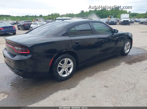 2C3CDXBG7LH165763 2020 DODGE CHARGER Черный Задняя правая четверть