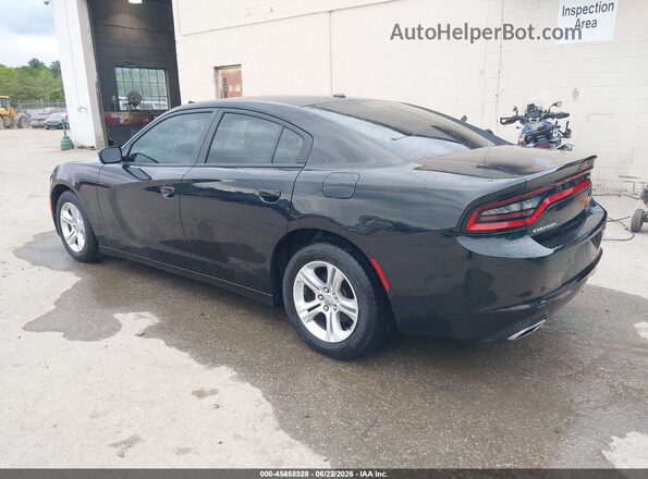 2C3CDXBG7LH165763 2020 DODGE CHARGER Черный Задняя левая четверть