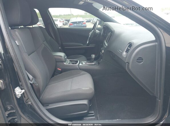 2C3CDXBG7LH165763 2020 DODGE CHARGER Черный Вид салона спереди