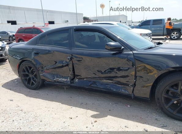 2C3CDXBG7LH195491 2020 DODGE CHARGER Black Widok z przodu