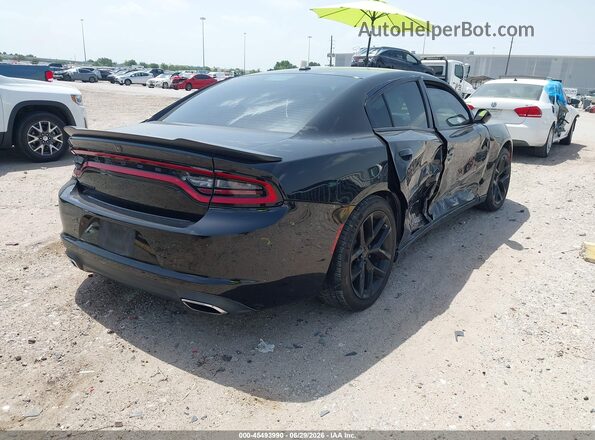 2C3CDXBG7LH195491 2020 DODGE CHARGER Black Tył prawy