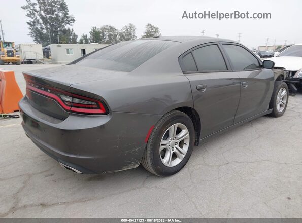 2C3CDXBG7LH229333 2020 DODGE CHARGER Gray Задня права чверть