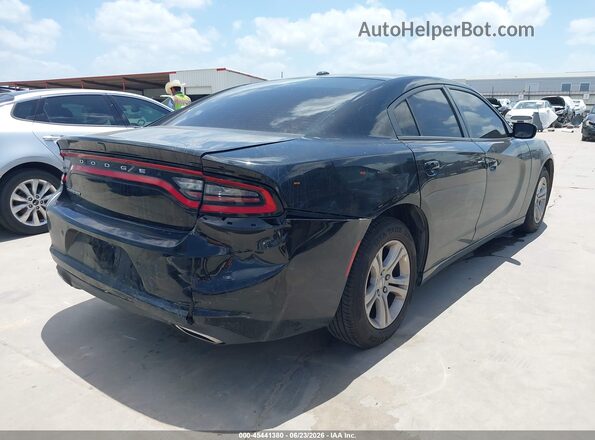 2C3CDXBG7LH244060 2020 DODGE CHARGER Black Задня права чверть