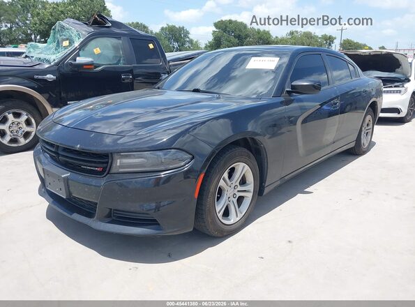 2C3CDXBG7LH244060 2020 DODGE CHARGER Black Передня ліва чверть