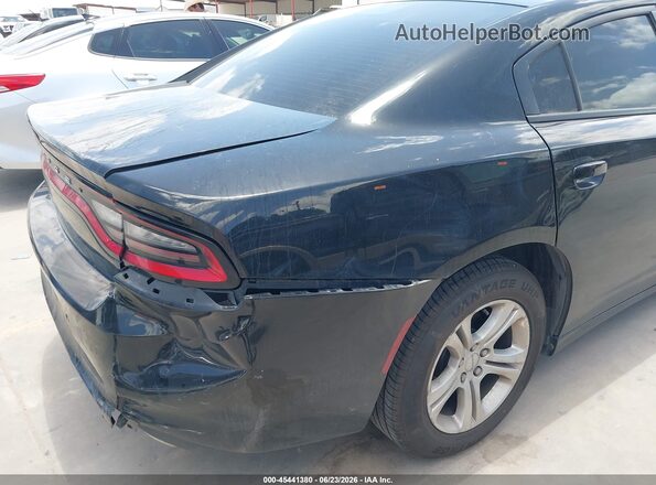 2C3CDXBG7LH244060 2020 DODGE CHARGER Black Вид спереду
